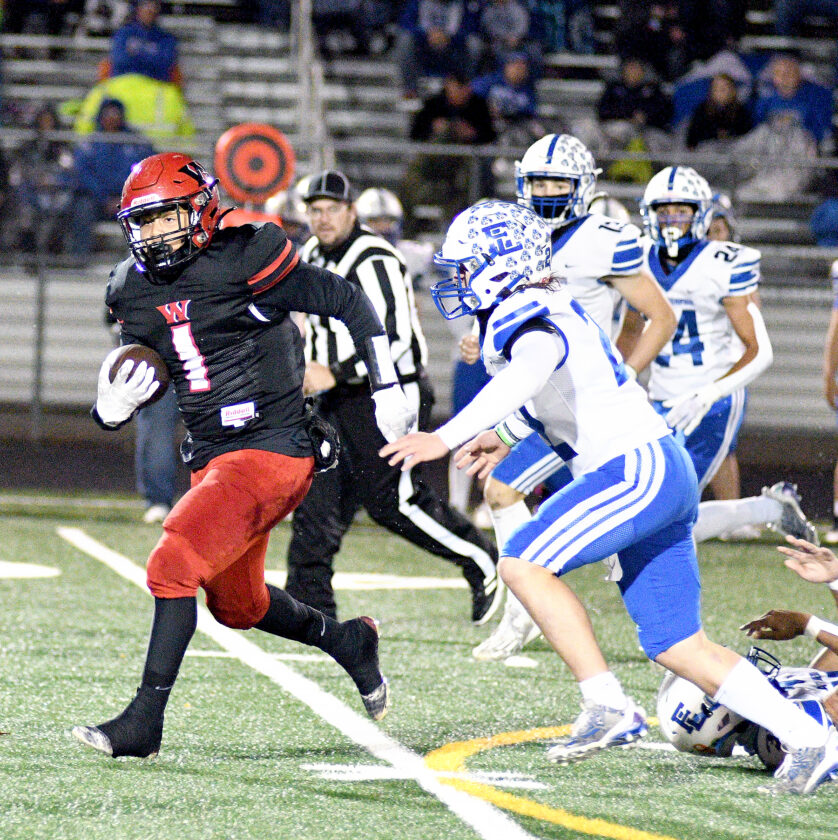 Red Riders pull away from Potters, run record to 8-1 News, Sports, Jobs - The Herald Star